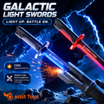 LED Light Saber Toy Sword – 7-Colour Flowing Light, Light-Up Action Toy