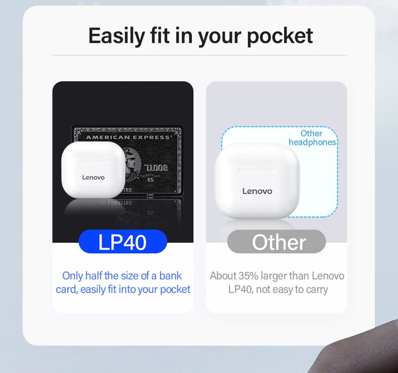 Lenovo LP40 wireless Earphones
