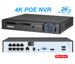 ASECAM 4K 8MP IP Camera Outdoor Audio