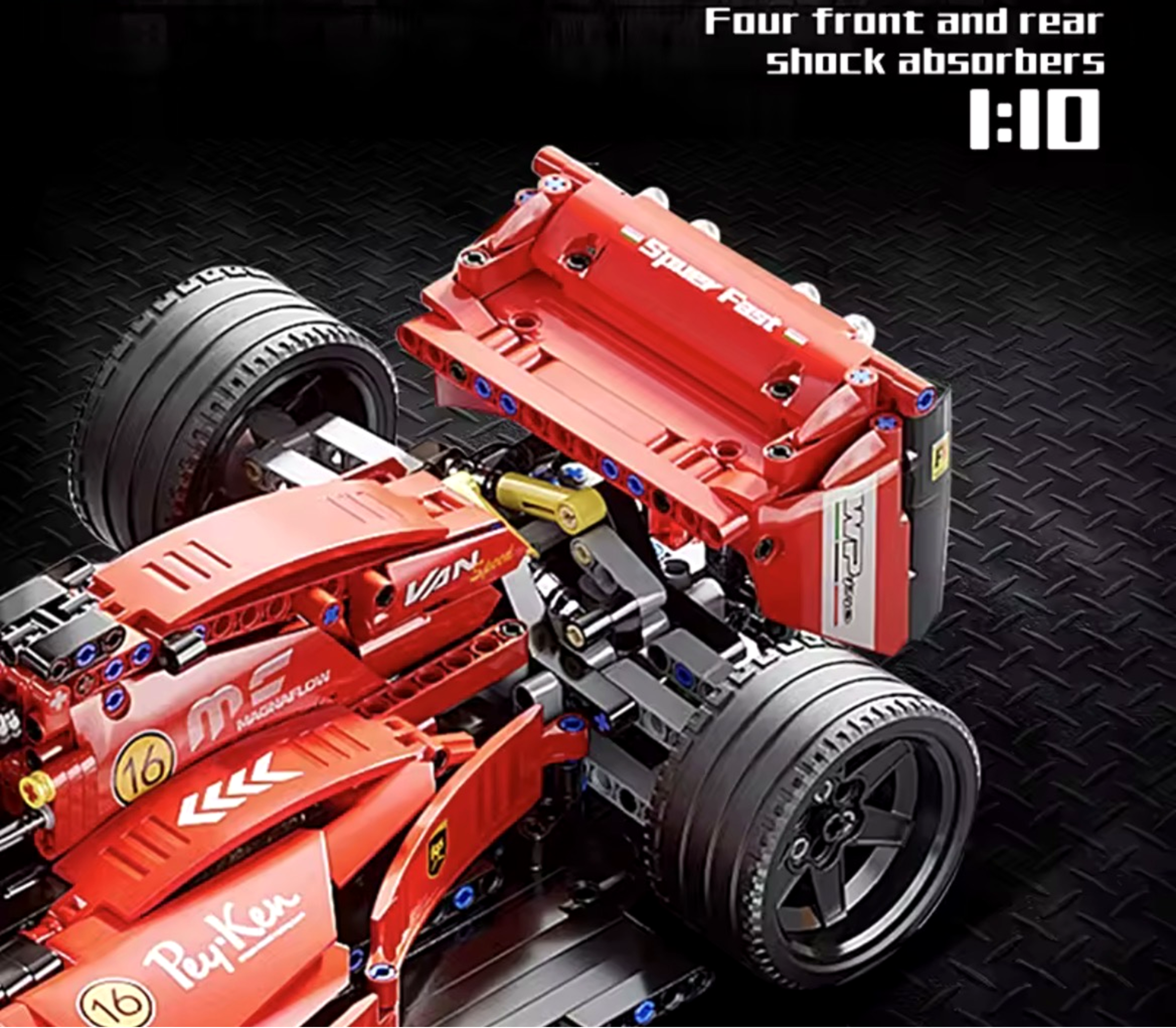 Lego STYLE F1 RC Race Car