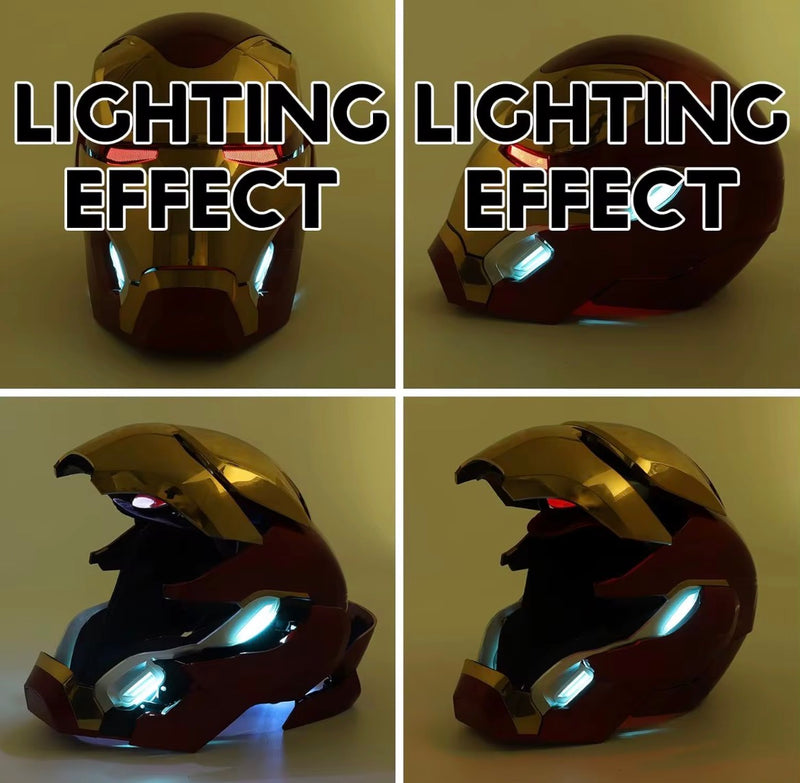 Iron Man MK50 Electronic mask & LED Display Stand