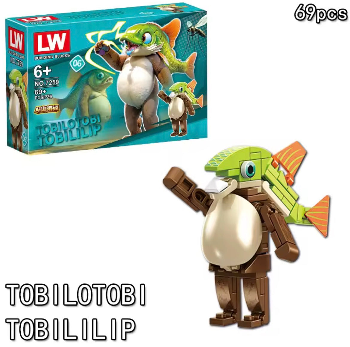 Lego STYLE Brainrot Characters