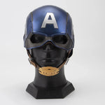 Captain America Helmet 1:1 Wearable Battle Damaged Cosplay Mask