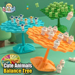 Fun Frog Balance Tree Children Math Toys Balancing Board Game