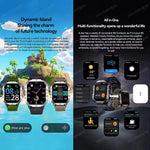 New Military Style Smart Watch Men's Flashlight Bluetooth Call & more features