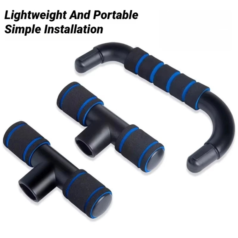 east Fitness Non-Slip Push Up H-Shaped Support Bar Stand Home Fitness Power Rack Gym Handles Pushup Bars Exercise Arm Chest Muscle Training