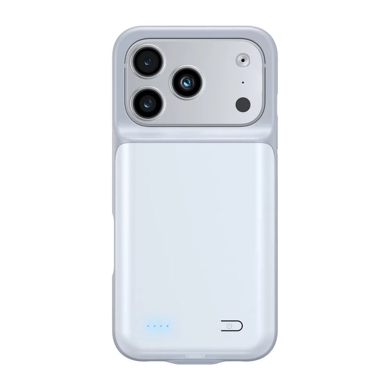 Xilecaly Smart Battery Charger Case For iPhone, Battery Pack Power Bank External Charging Cover For iPhone