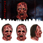 Scary Silicone Clown Mask – Creepy Halloween Party Costume Mask, Horror Carnival Headgear, Funny & Frightening Face Cover