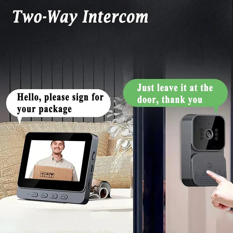 Smart Wireless Doorbell Video Camera with Tablet