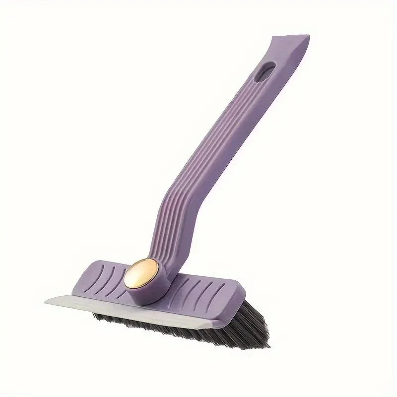 east Essentials Multi-Purpose Tile Cleaning Brush, 360° Rotating Hard Bristle Scrubber for Bathroom & Kitchen Floors and Walls