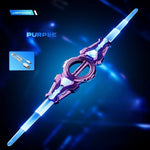 Rotate Sword Double Ended Retractable Multi-Colour Flash LED Light Toy