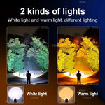 Gondiah Camping Powerful 2*300W LED Flashlight 8500000LM