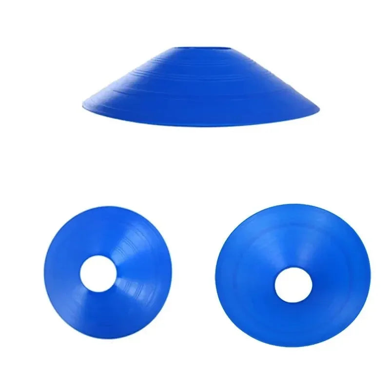 east Fitness 10pcs Cone Set Football Training Equipment for Kid Pro Disc Cones Agility Exercise Obstacles Avoiding Sport Training Accessories