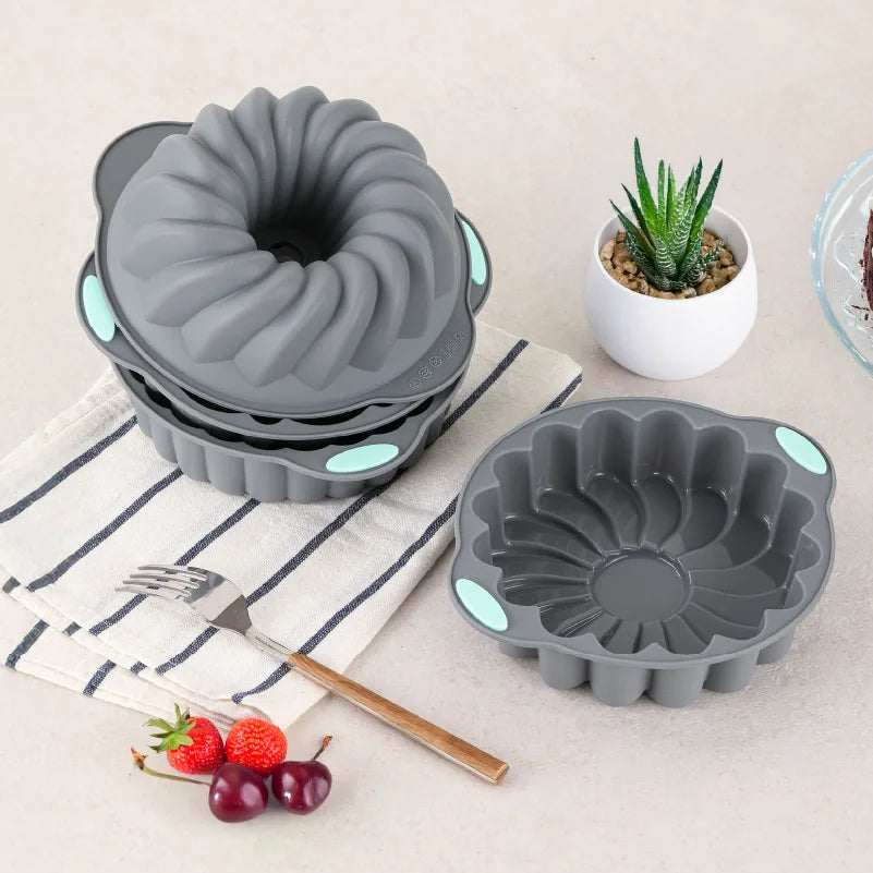 east Essentials High-temperature resistant silicone cake Mold, chiffon cookie, toast muffin cup, non-stick cake Mold, baking Mold