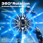 Rotate Sword Double Ended Retractable Multi-Colour Flash LED Light Toy