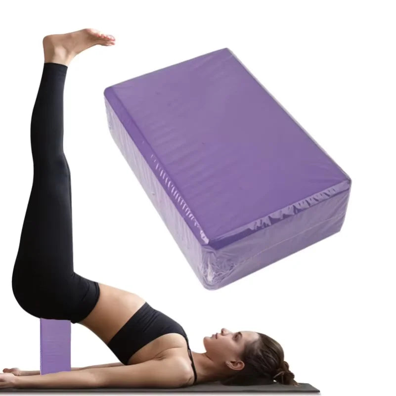 2PCS Yoga Blocks - Made from High-Density Foam, Lightweight, Supportive, And Odor-Free - Essential Yoga Gear for Women, Gym