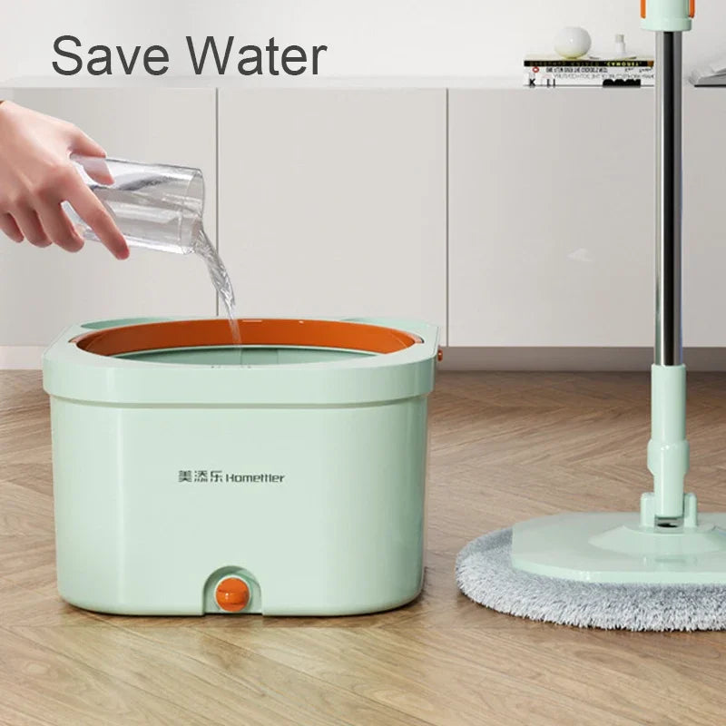 Rotating Mop Microfibers Mop and Bucket Set Floor Washing Mops Triangle Window Washing Mops Household Cleaning Tools for Home