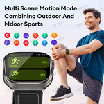 LAXASFIT 2.01 Inch Curved Screen Smart Watch