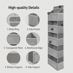 Generic 1PC Hanging Storage Bag with Pockets Over The Door Wall Mounted Storage Rack for Household Space Saving Hanging Organizer Home