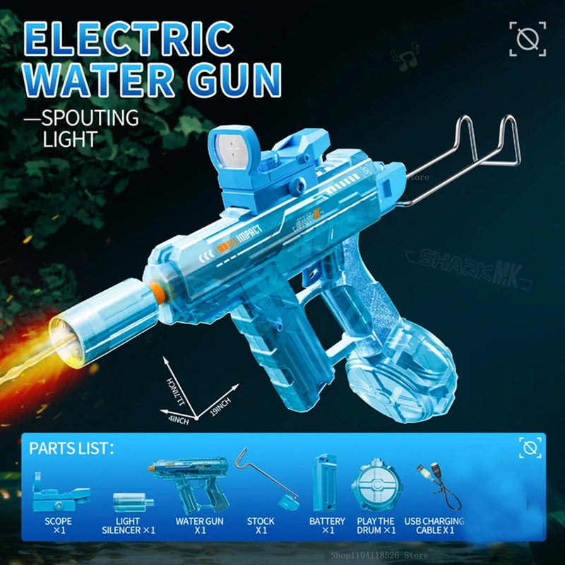 M416 Water Toy Gun Electric Pistol Shooting Toy Full Automatic
