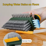 4 in 1 Squeegee Brush For Gap Groove Cleaning Tool Glass Scraper Kitchen Bathroom Floor Tire Cleaner Brushes Home Cleaning Brush