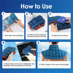 Large Ice Pack For Back/Waist/Knee/Shoulder Reusable Hot And Cold Compress Gel Pad Sports Injury Care Swelling Bruise Ice Wrap