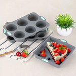 east Essentials High-temperature resistant silicone cake Mold, chiffon cookie, toast muffin cup, non-stick cake Mold, baking Mold