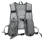 Reflective Lightweight Running Vest for Biking & Sports with Hydration Chest Pack Phone Storage Pocket Outdoor Gear