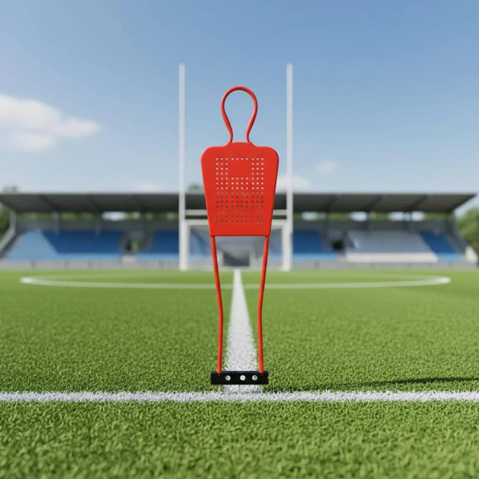 Fit & Smith Soccer Wall Mannequin Long-Lasting Plastic Football Unrestricted Kick Mannequin Training Obstacle Mannequin High Visibility