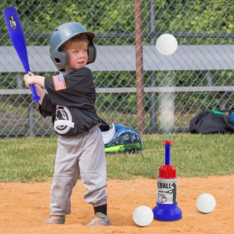 Children's Outdoor Baseball Kit, Long and Short bat, Fun Outdoor Activities
