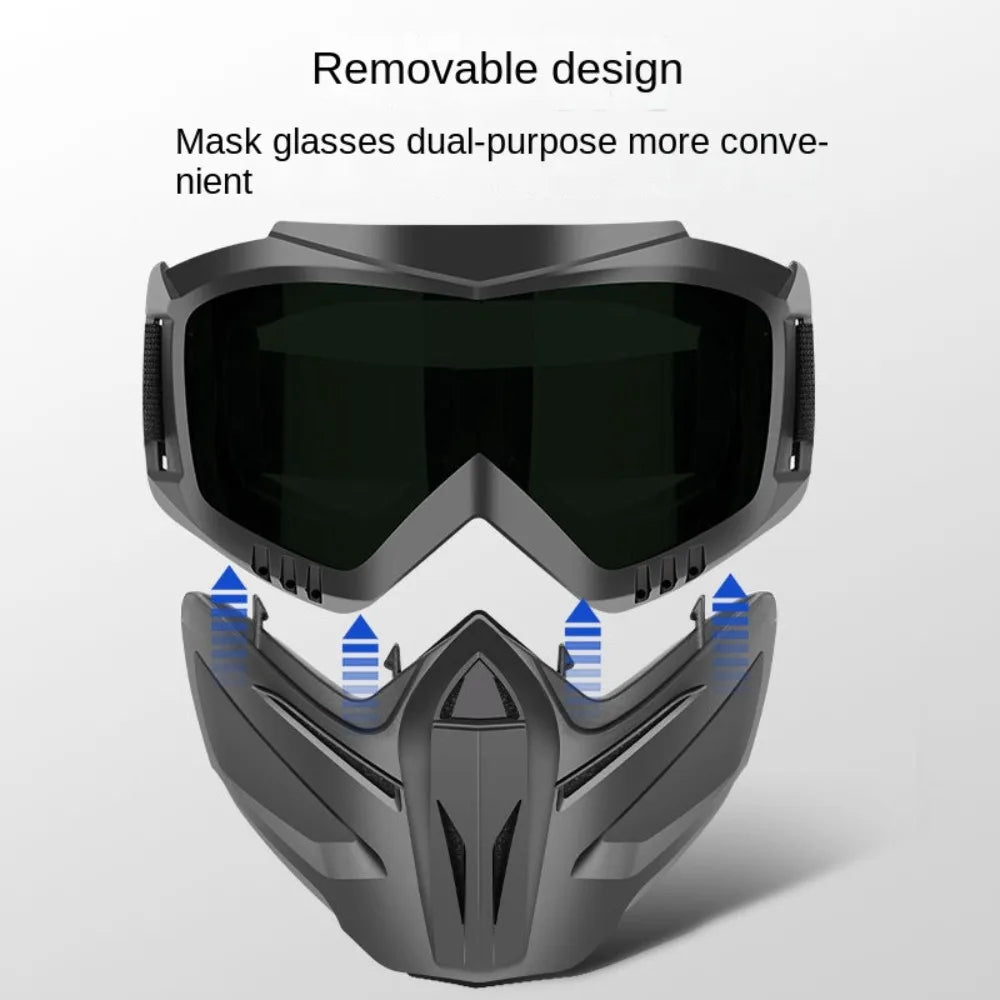 Dust Resistant Auto Darkening Welding Glasses Detachable Impact Resistant Cutting Welding Mask Adjustable Band