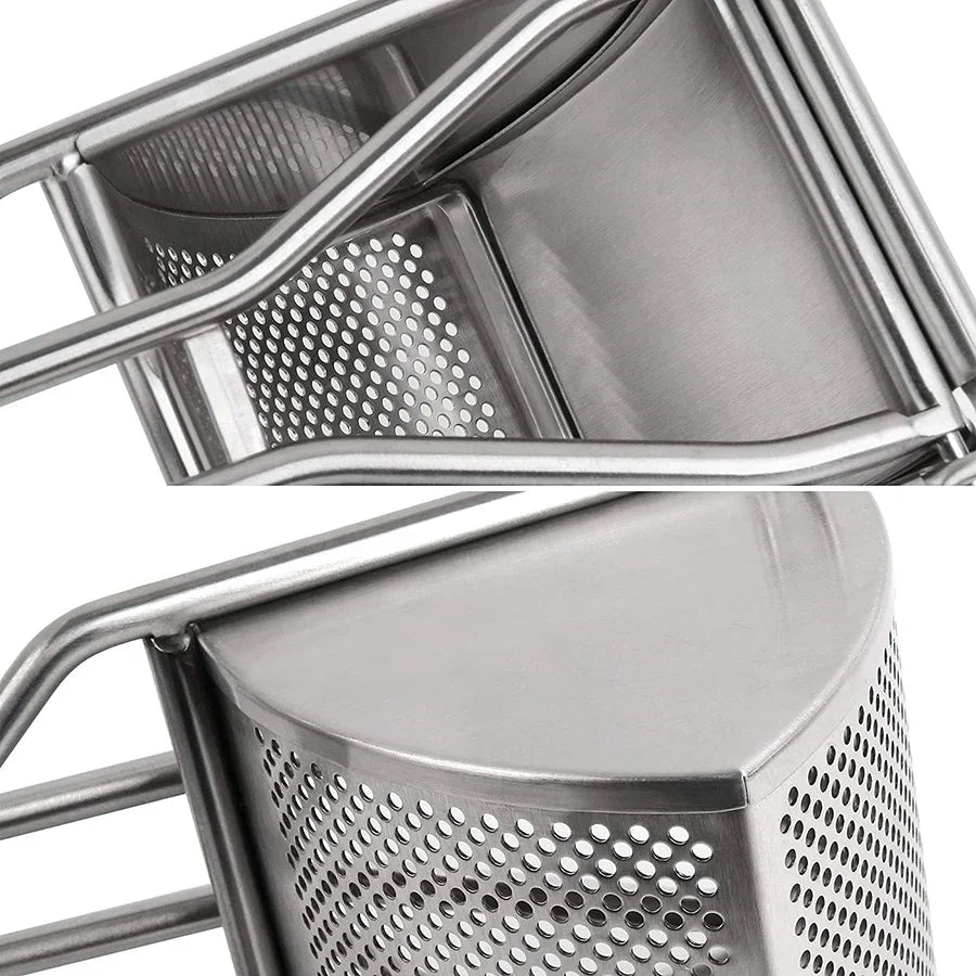 Nawongo Fruit Vegetable Juicer Potato Ricer Stainless Steel Potato Masher Heavy Duty Potato Ricer Masher for Baby Food kitchen items