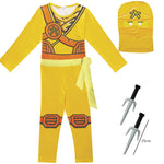 Kids Ninja Cosplay Costume – Boys' Ninja Jumpsuit & Superhero Outfit for Halloween, Christmas, Parties & Dress-Up