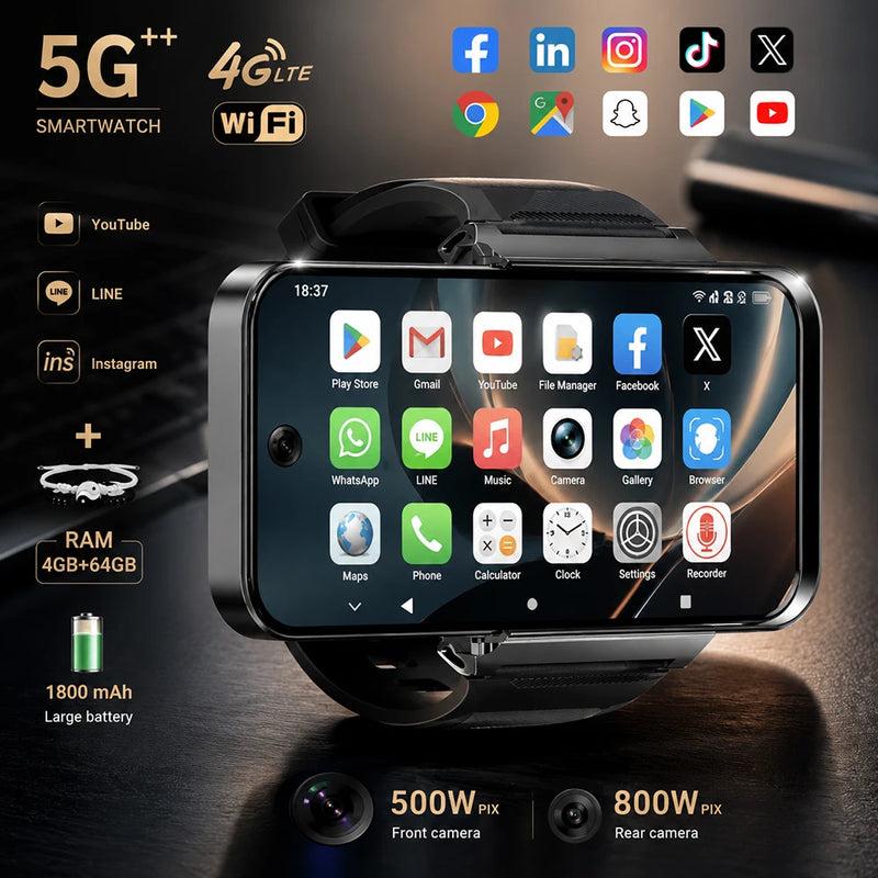5G Smartwatch Mini Phone Watch
