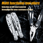 Multifunctional Folding Portable Tool Plier, Knife Stainless Steel Outdoor