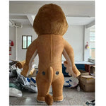 Giant Inflatable Lion Mascot Costume – Adult Cartoon Animal Costume for Halloween, Advertising, Events & Parties
