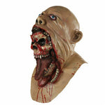Realistic Scary Zombie Mask – Creepy Horror Face Mask for Adults, Halloween Costume Prop, Zombie Cosplay & Carnival Party Accessory