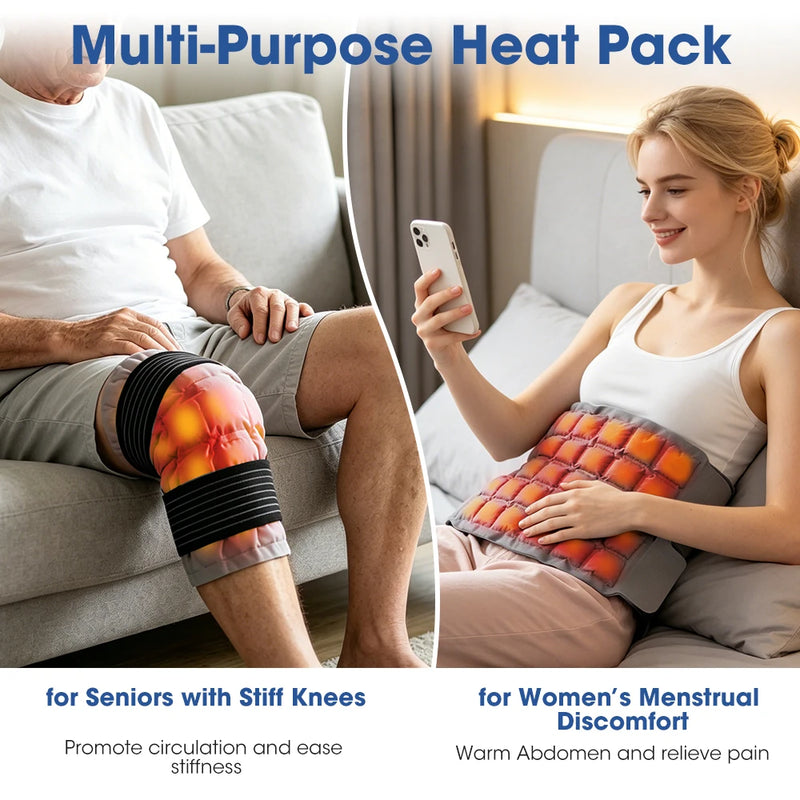 Large Ice Pack For Back/Waist/Knee/Shoulder Reusable Hot And Cold Compress Gel Pad Sports Injury Care Swelling Bruise Ice Wrap