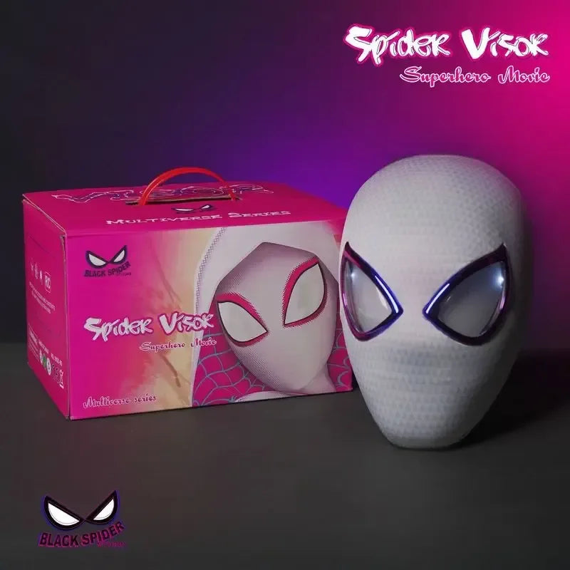 1:1 Miles Morales Mask & Gwen Spider-Man Cosplay Mask