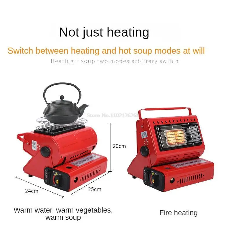 Multi-Functional Heater and Stove, Camping Outdoor Heating