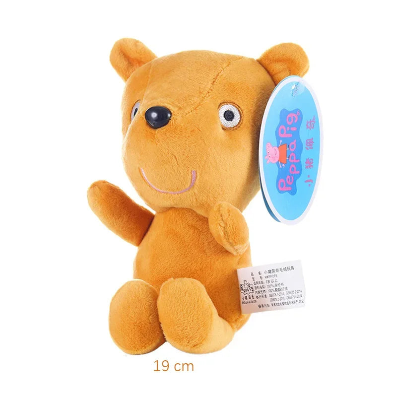 Peppa Pig Plush Toys George, Eddie Bear, Mr Dinosaur