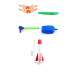 Kids Rocket Launcher Step Pump Power Air Pressed Stomp Outdoor