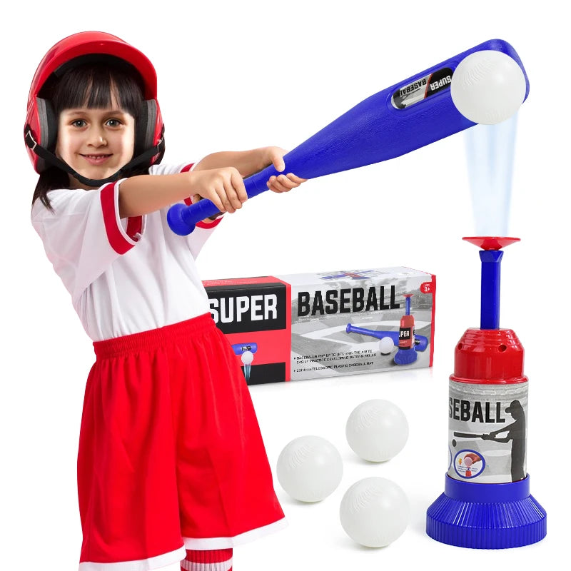 Children's Outdoor Baseball Kit, Long and Short bat, Fun Outdoor Activities