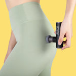 KiCA Mini 2 Fascia Gun 4 Gear Aluminum Portable 3000rpm Deep High Speed 3 Massage Heads Gun for Sport, 195g