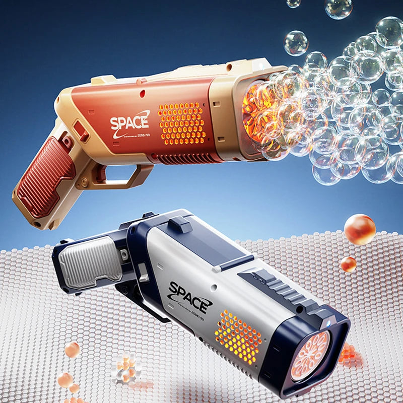 Electric Bubble Gun Automatic Bubbles Machine