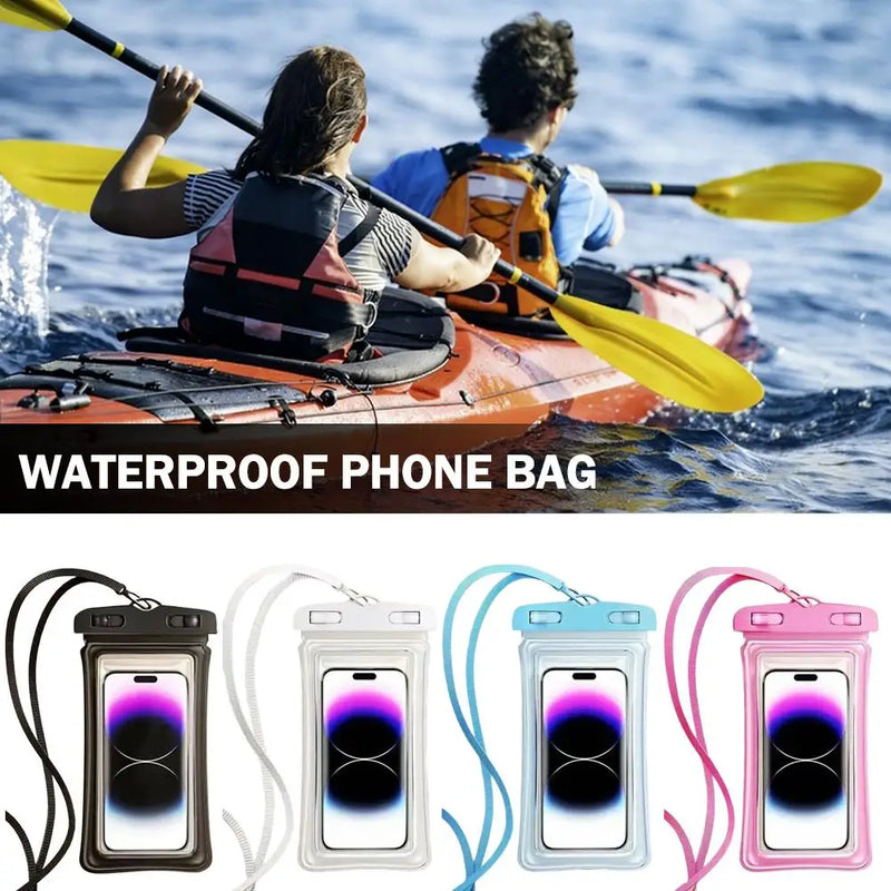 Waterproof Phone Case Pouches, Floating Bag, Touch Screen Access & More