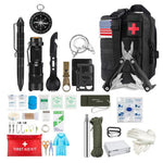 Survival First Aid Kit Survival Full Set Molle Outdoor Gear Emergency Kits