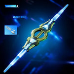 Rotate Sword Double Ended Retractable Multi-Colour Flash LED Light Toy