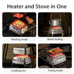 BISINNA Portable Heating Stove, Multi-Functional