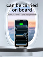 Xilecaly Smart Battery Charger Case For iPhone, Battery Pack Power Bank External Charging Cover For iPhone